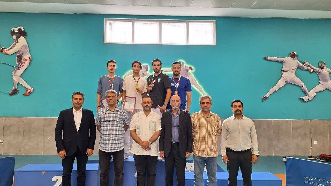 شمشیرباز آذربایجان‌شرقی برنزی شد