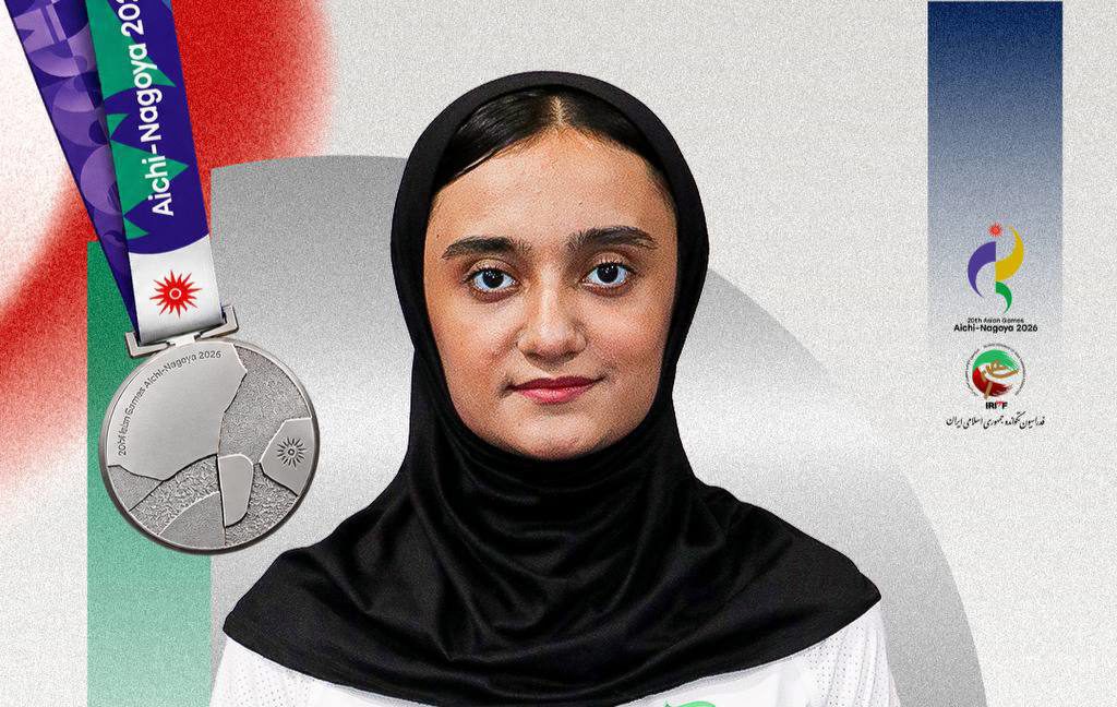 دختر مرندی مدال نقره پاراآسیایی گرفت