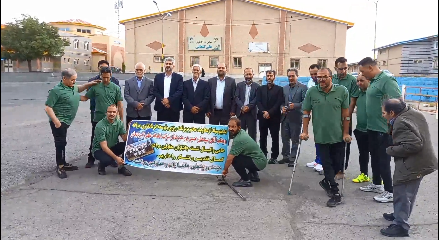 اعزام تیم والیبال نشسته مراغه به مسابقات لیگ دسته یک