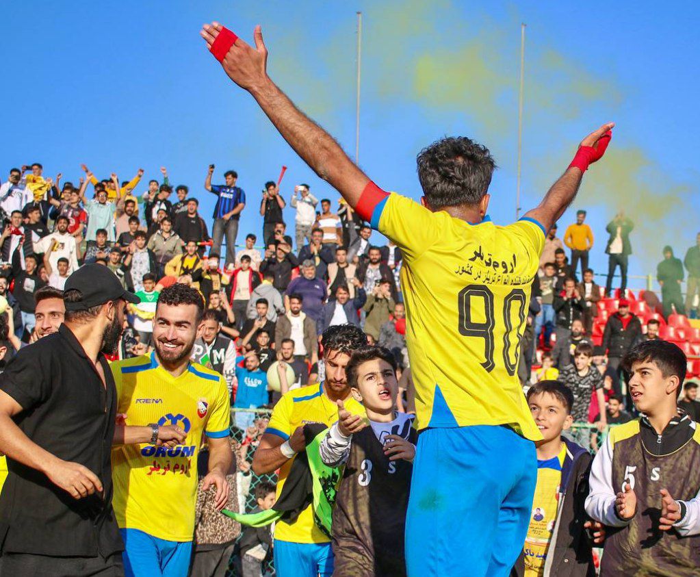 نود برد، آسمان اورمیه آبی شد 