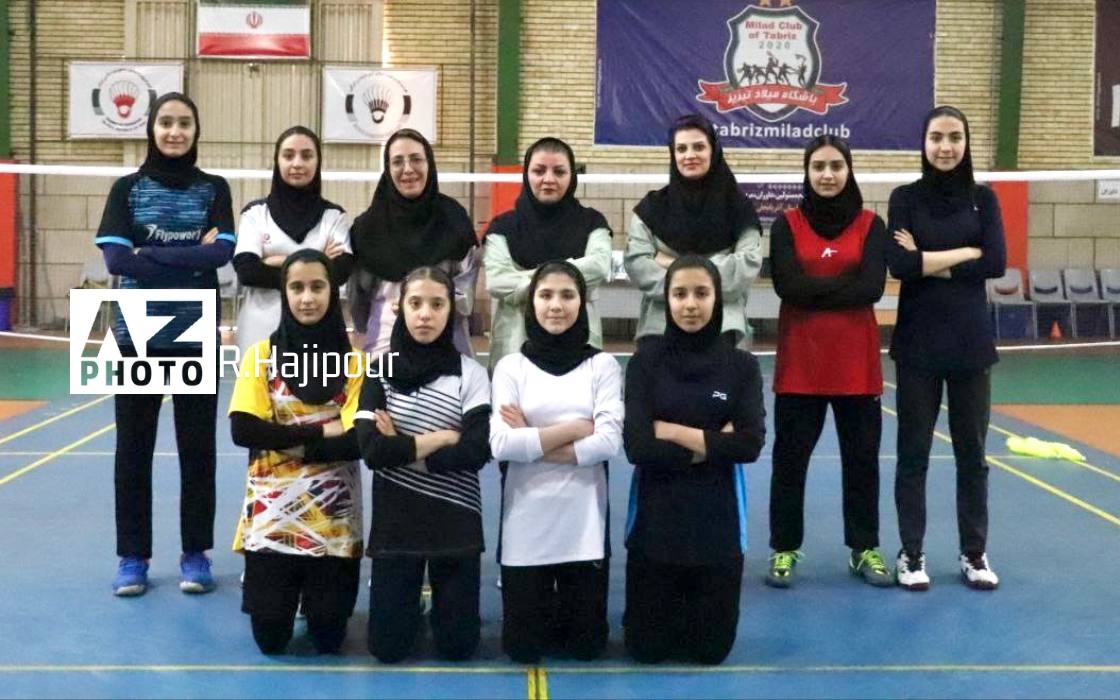 گالری عکس؛ اردوی دختران بدمینتون در تبریز