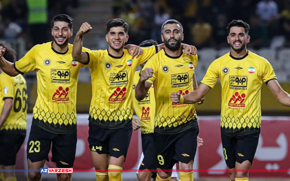 پیروزی سپاهان در بازی بزرگ هفته