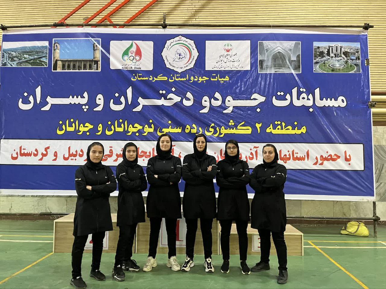 درخشش دختران جودوکار اردبیلی در  رقابت‌های کشوری