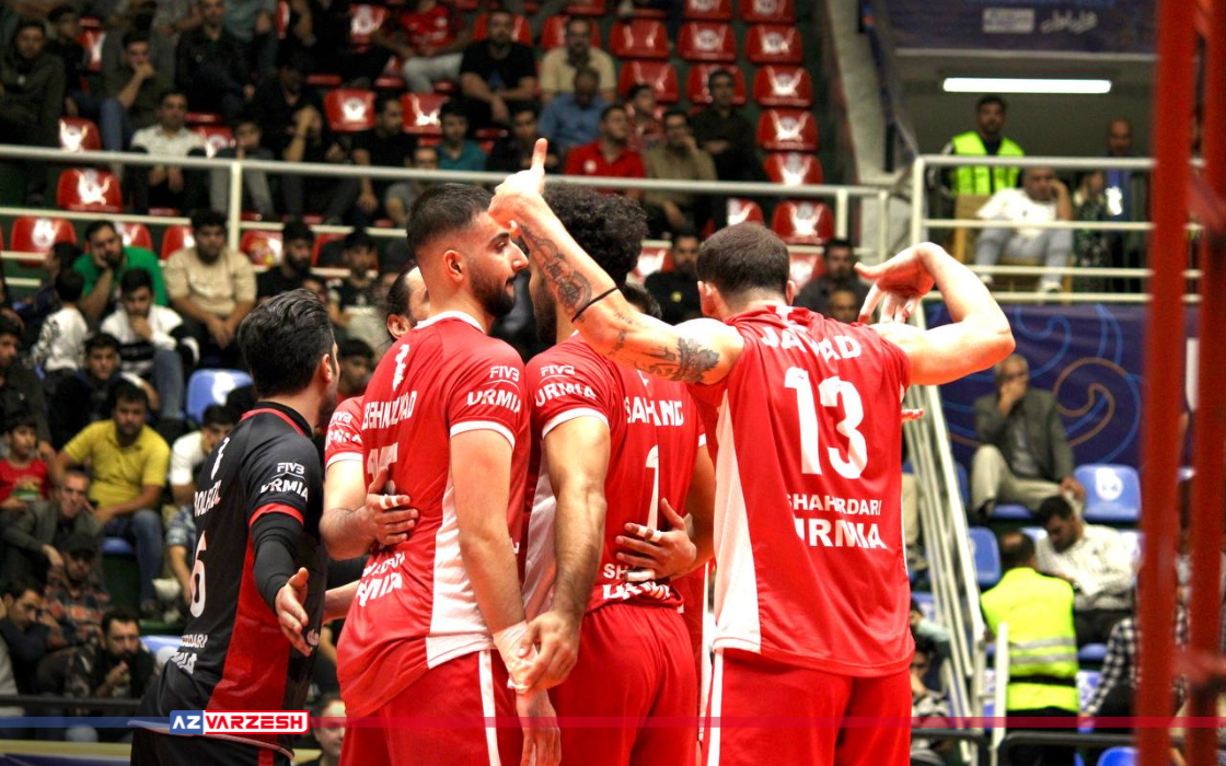 ارومیه برد و در صدر ماند
