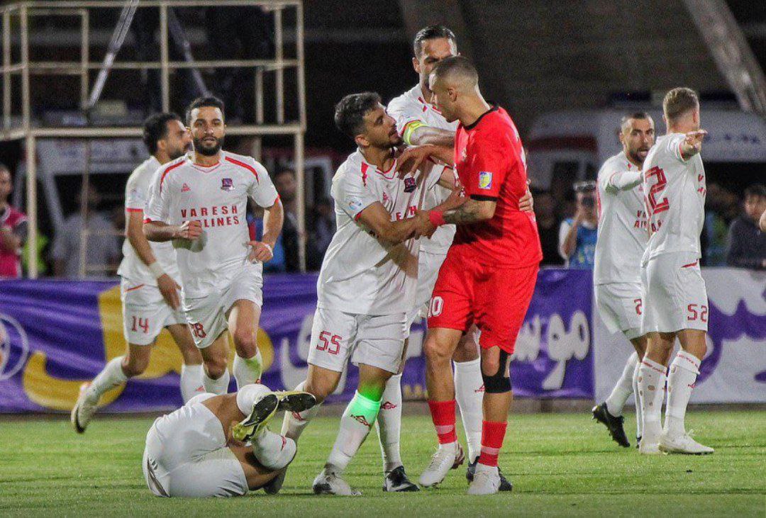 جنجال پس از شادی گل ناشایست