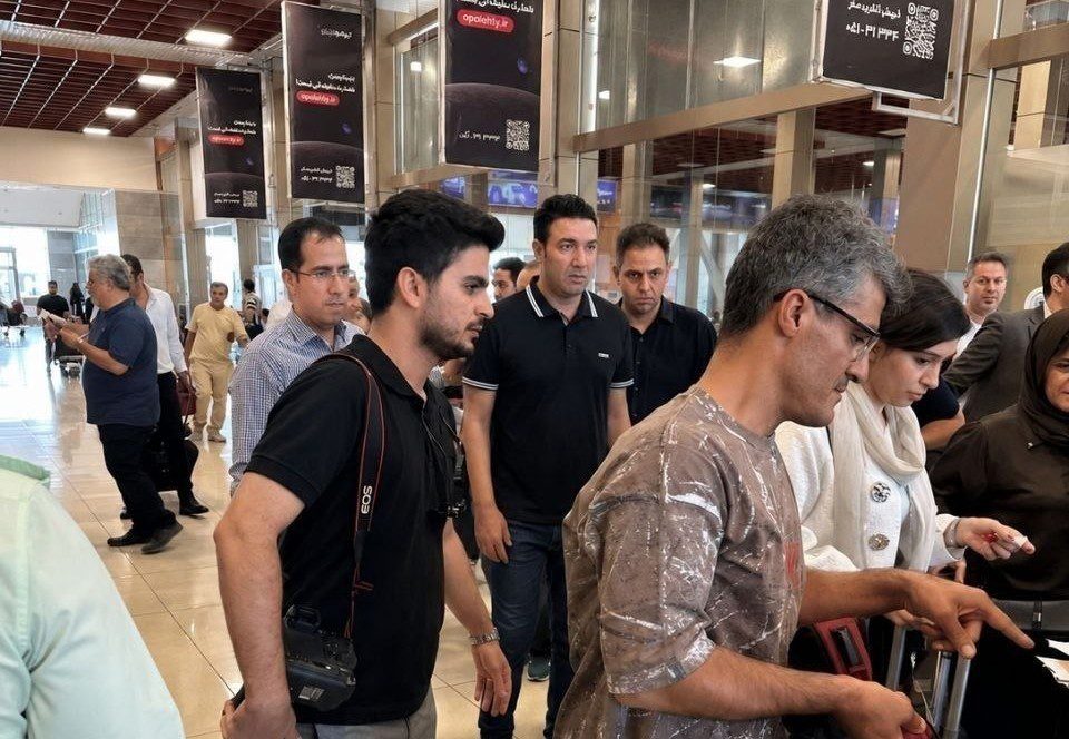لحظه ورود نکونام به تبریز